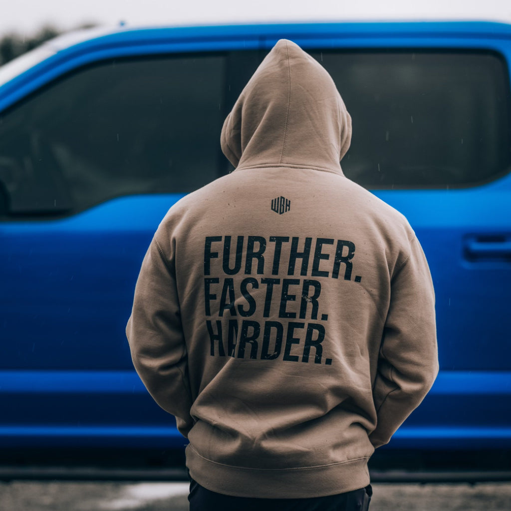 Further Faster Harder - Hoodie