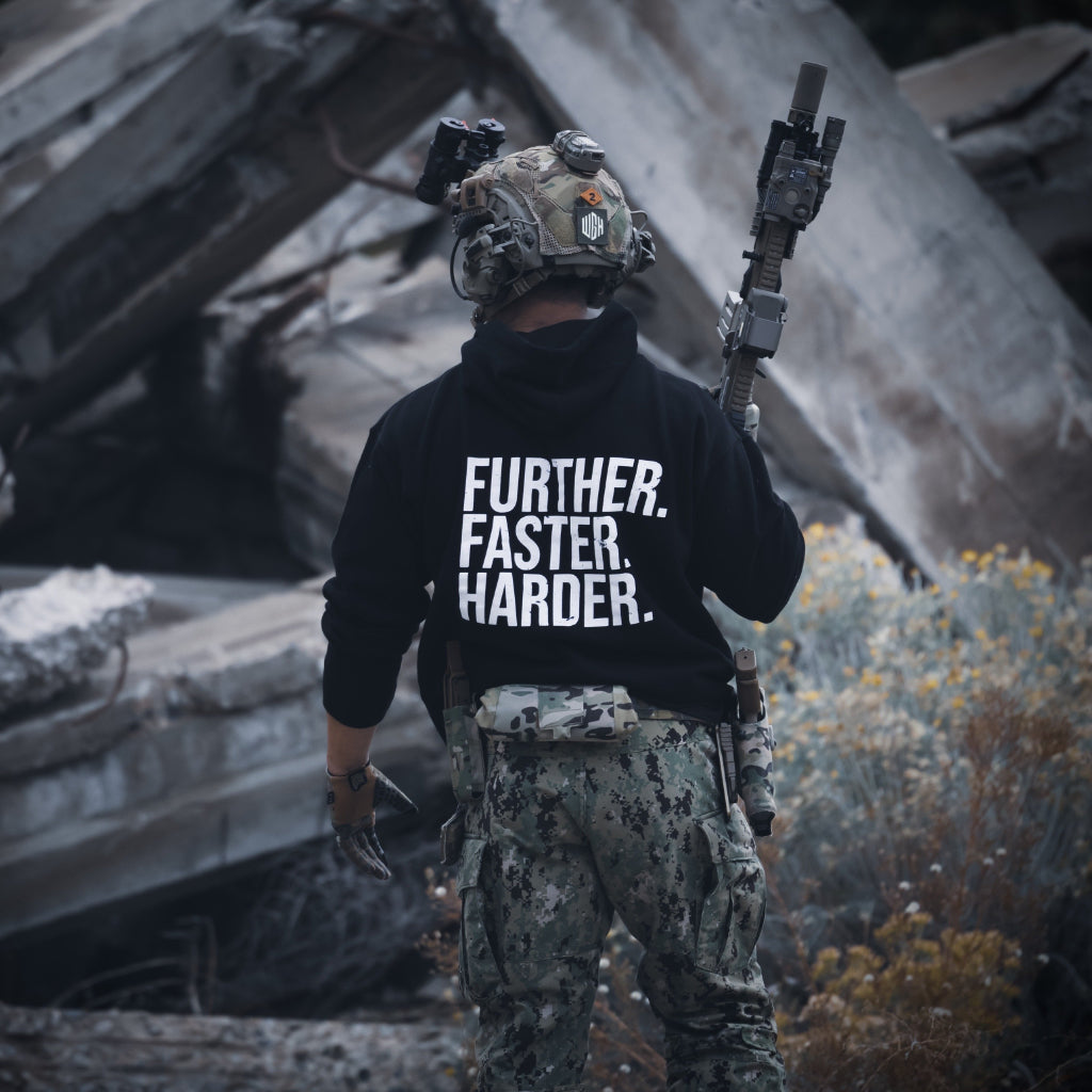 Further Faster Harder - Hoodie