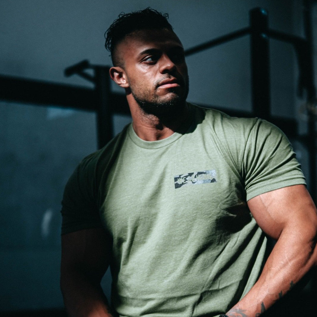 LANDING ON THE X LITTLE BIRD T-SHIRT - MILITARY GREEN