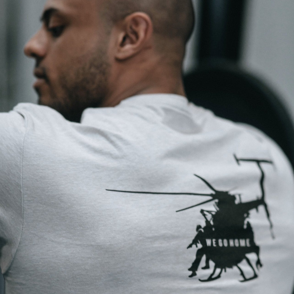 LANDING ON THE X LITTLE BIRD T-SHIRT - SILK
