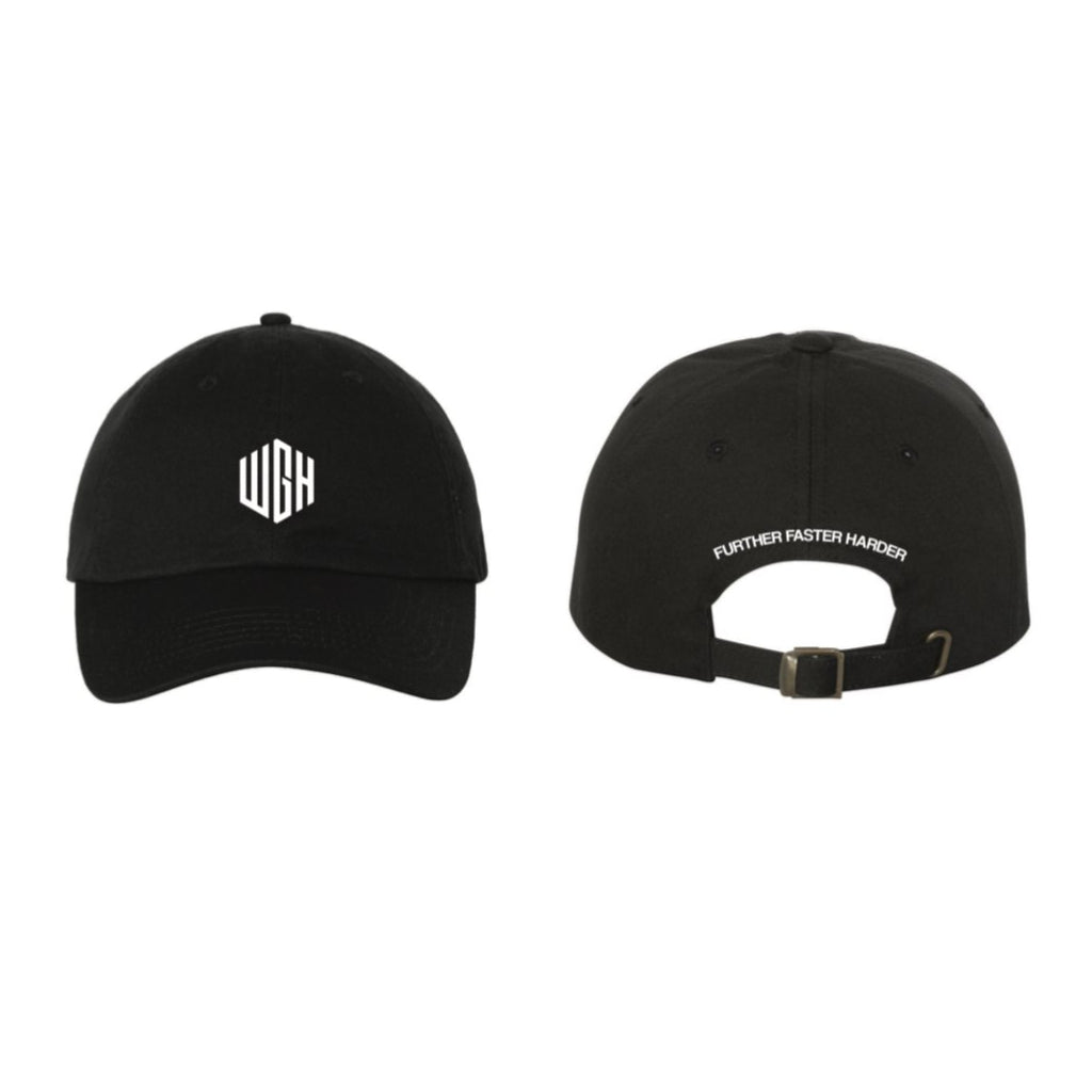 WGH Dad Hats - Further Faster Harder