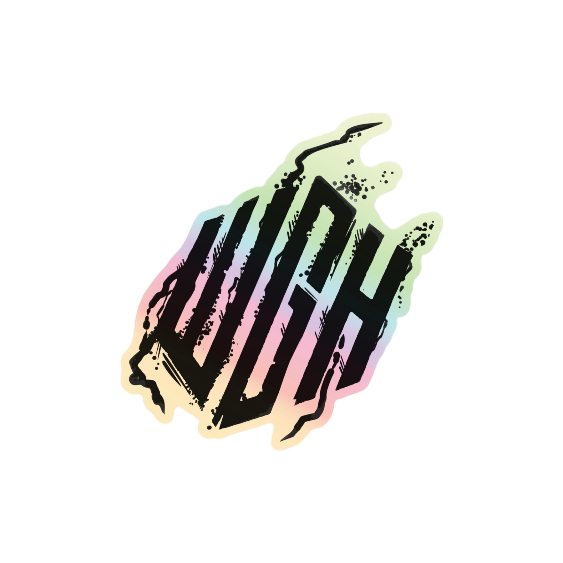"Bleed For It" we go home Holographic Sticker