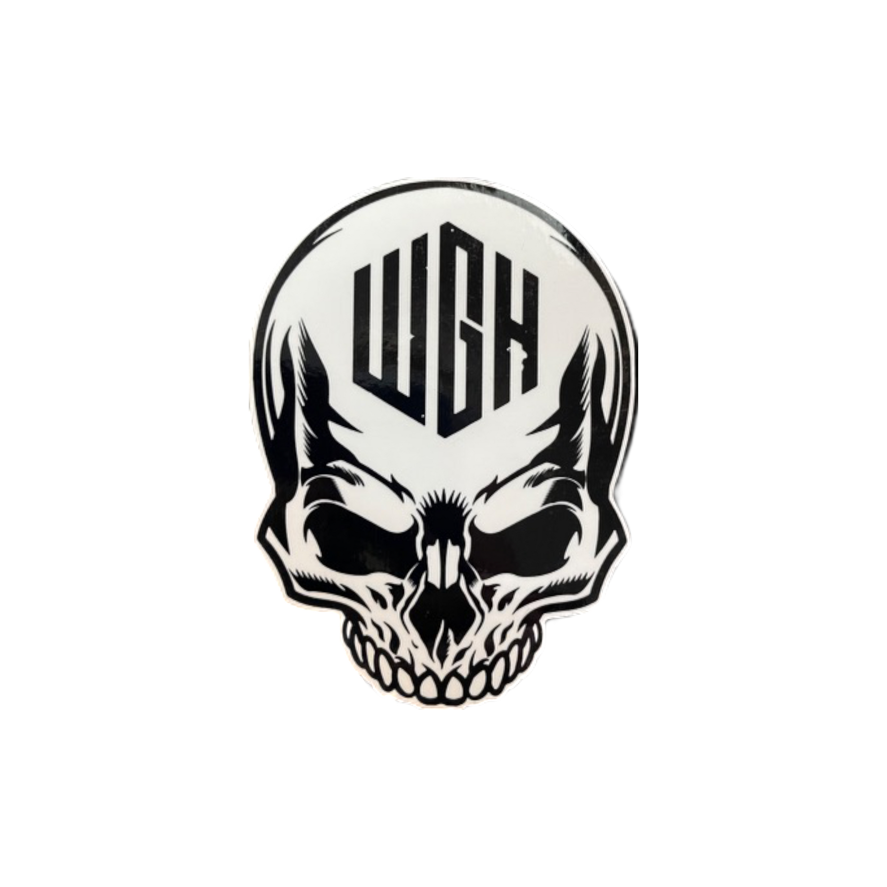We Go Home Skull sticker