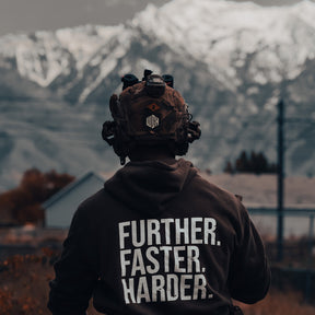 Further Faster Harder - Hoodie