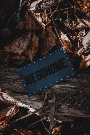 WE GO HOME LEATHER PATCH
