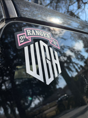 WE GO HOME DECAL - WHITE