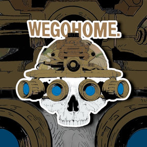 We Go Home Panos sticker