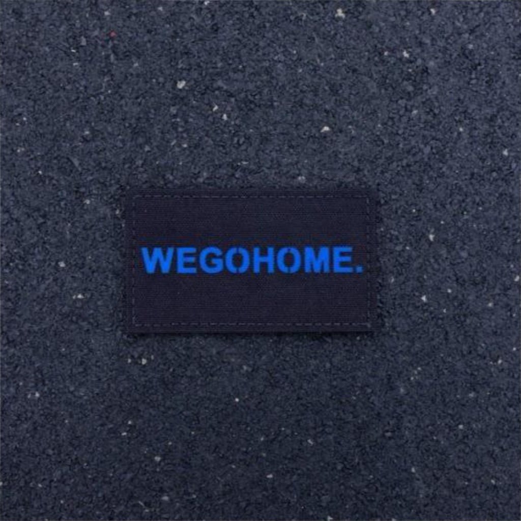 WE GO HOME PATCH - BLACK/BLUE VINYL