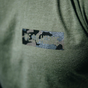 LANDING ON THE X LITTLE BIRD T-SHIRT - MILITARY GREEN