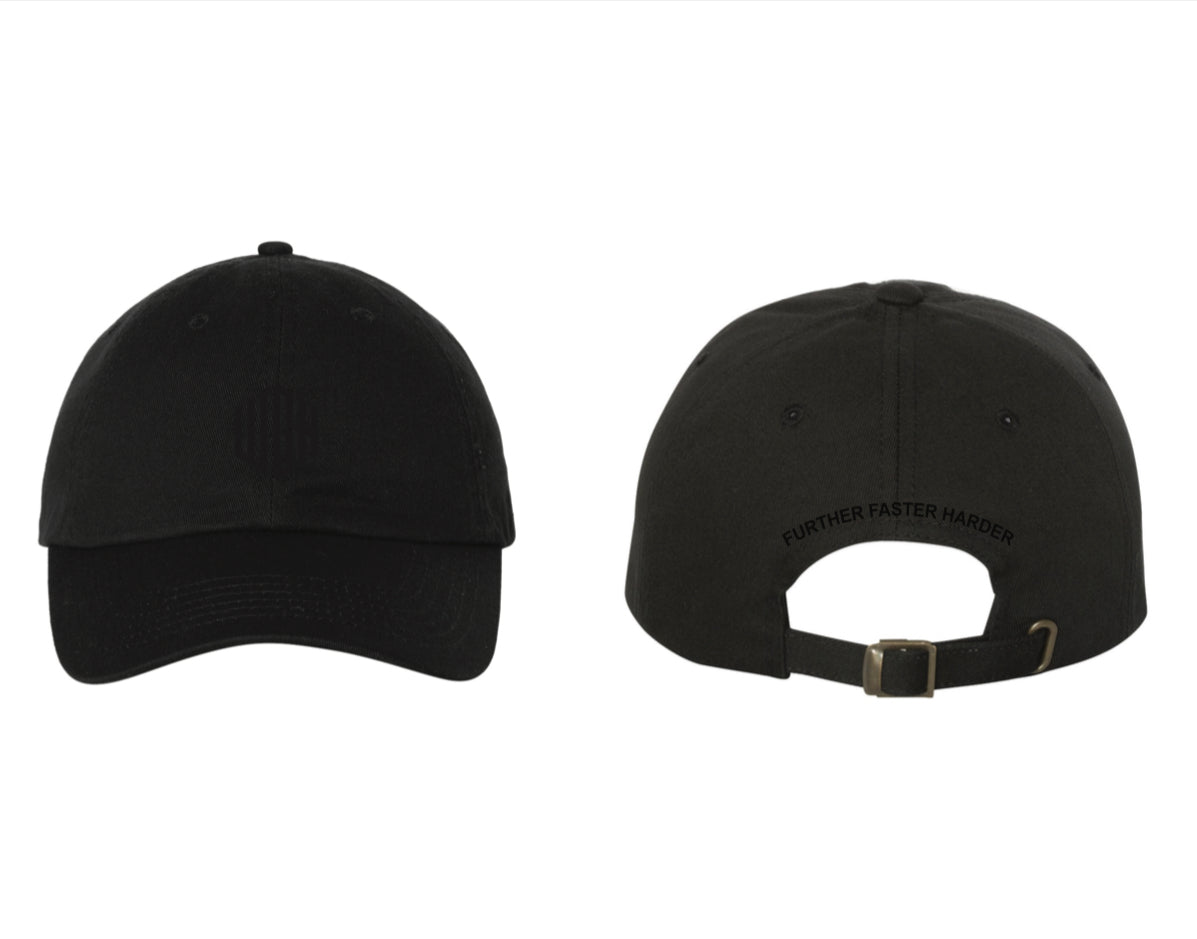 WGH Dad Hat - Further  Faster  Harder murdered limited edition